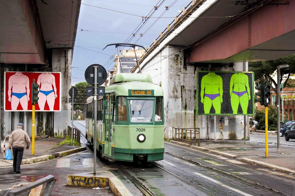 Apartmán La Casa Di Fonzie Řím Exteriér fotografie